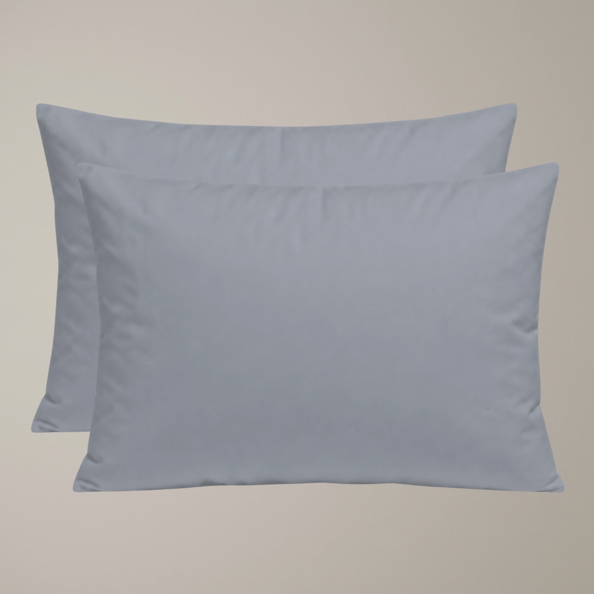 Finole Kissenbezug in Ardoise, premium Perkal Bettwäsche aus ägyptischer Baumwolle / Egyptian cotton Perkal luxury bedding #Farbe_Ardoise