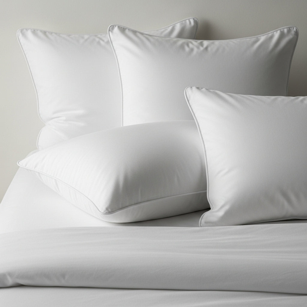 Grand Hotel Perkal Daunen-Alternative 4-Kopfkissen Set