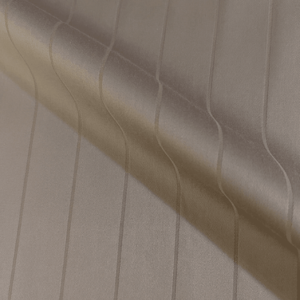 Pinstripes Baumwolle Jacquard Eucalyptus Set